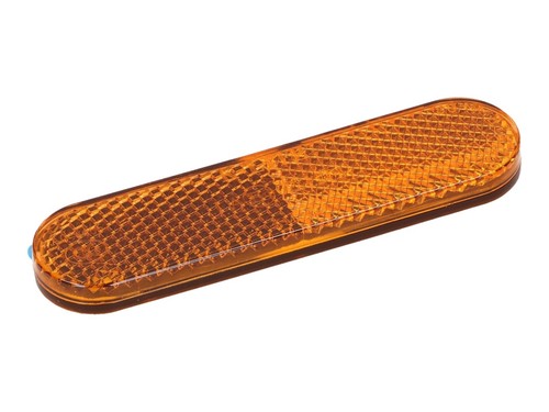 Reflector 95x25mm orange - 95x25mm,