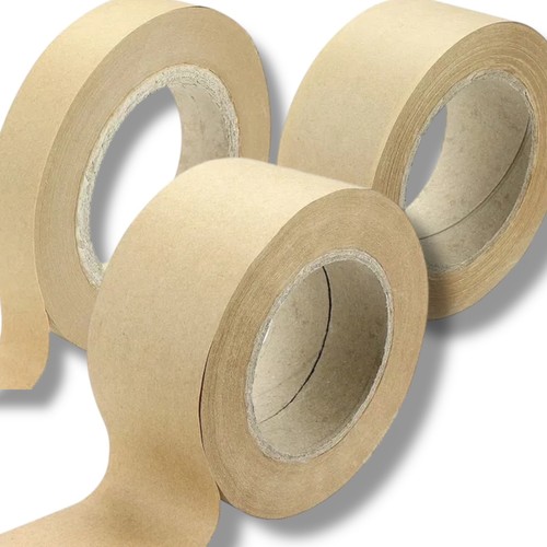 Brown tape gummed - gummed, 24mm