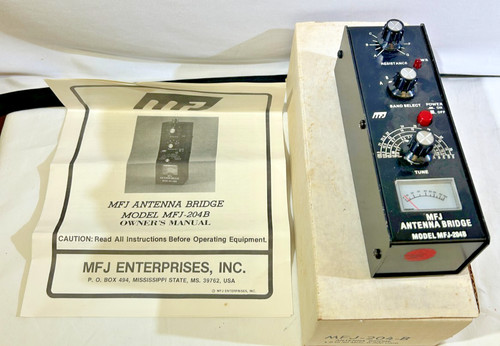 Mfj antenna bridge - bridge, mfj-204b