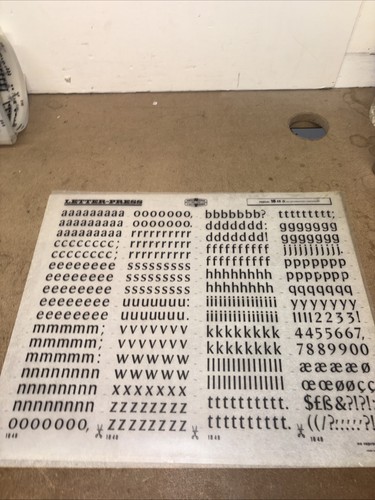 Vintage mecanorma letraset - vintage,