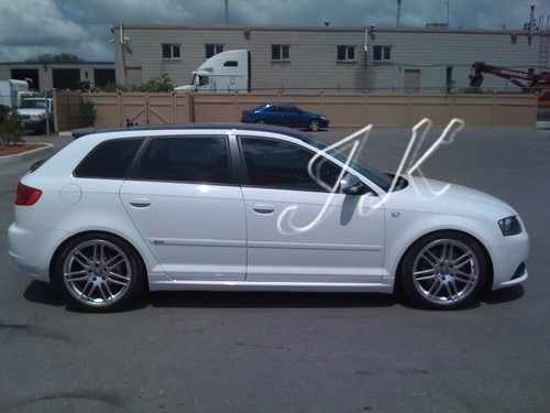 Side skirts for audi - a3, 8pa