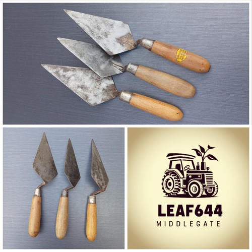 Bricklaying trowels old - trowels,