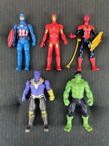 5pcs set marvel - marvel, super