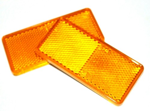 Amber reflector self - reflector,