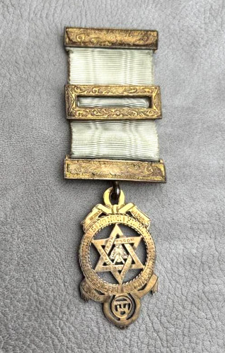 Masonic antique solid - solid, stamped