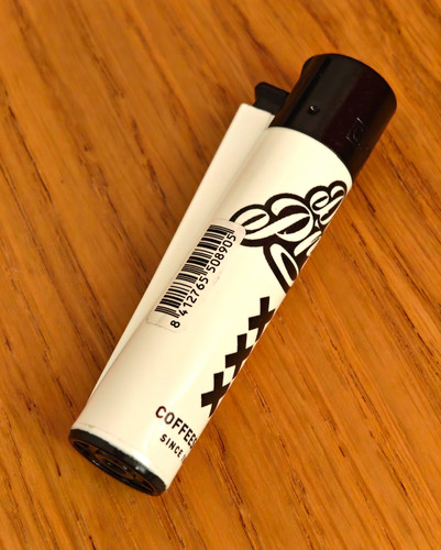 Amsterdam coffeeshop lighter - amsterdam,