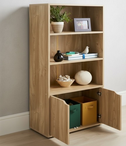 Open shelf bookcase - bookcase, display
