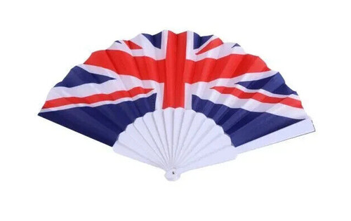 Union jack fans coloured - union,