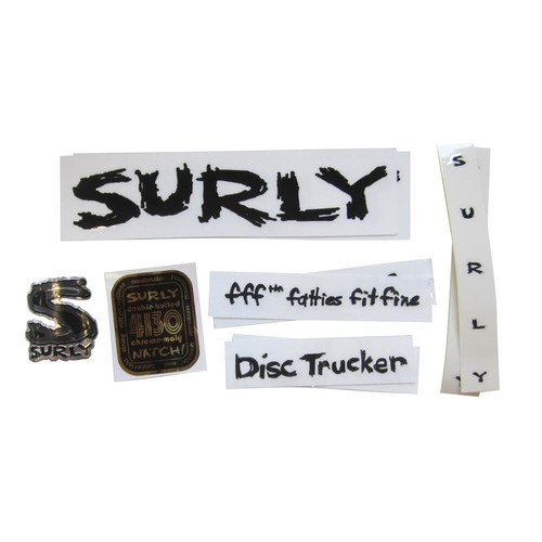 Surly disc trucker frame decal - frame,