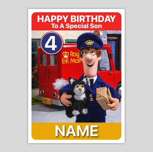 Postman pat personalised - postman,