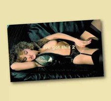 FRIDGE MAGNET Rachel Glamour Page 3 Nude Naked Model Woman Black Stockings 2341