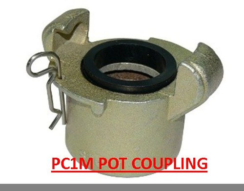 Pc1m threaded blast pot - pc1m, 1/4"