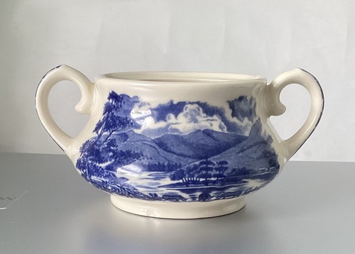 Spode blue italian - blue, porcelain