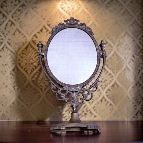 Antique brass vanity - antique,