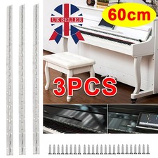 3pcs Continuous Piano Hinges 600mm*25mm *0.8mm Stainless Steel Door Cabinet Boat