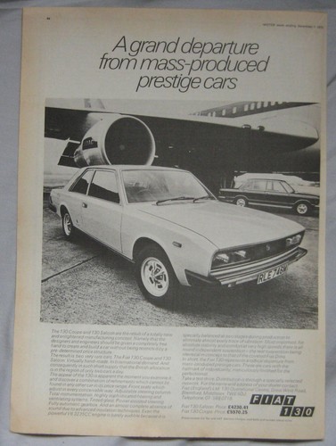 1973 fiat 130 - 1973, original