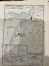 VINTAGE SEA CHART / NAUTICAL