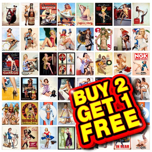 Metal tin signs plaque pin - metal,