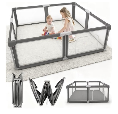 Foldable playpen spacious - foldable,