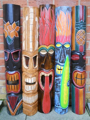 New design carving - carving, tiki
