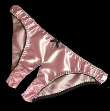WOMENS  Split Crotch Satin