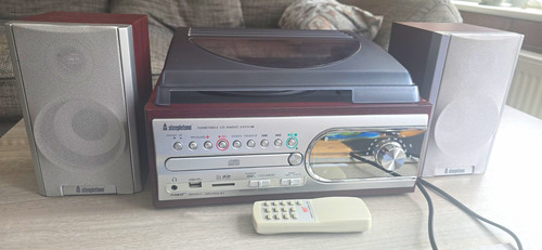 Turntable radio system - turntable,