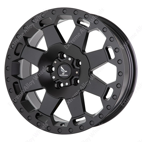 Black at5 alloy - 16", wheels