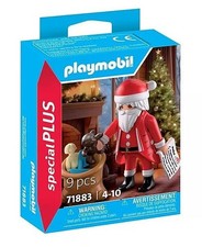 [NEW] Playmobil Figure 71883 Santa Claus with Wishlist Christmas Toys Gift