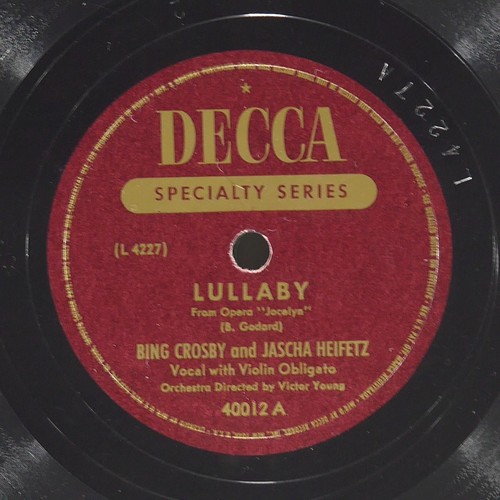 Bing crosby jascha heifetz - crosby,