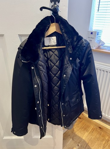 Zara women black quilted - black,