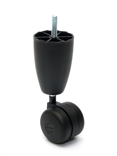 Black bed legs - black, with