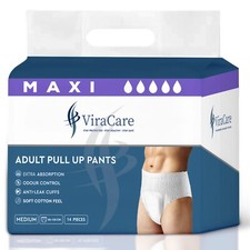 14 x Incontinence Pants Women & Men Maxi | Adult Diapers Medium | Pull Up Pants