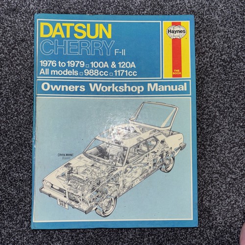 Datsun cherry haynes owners - haynes,