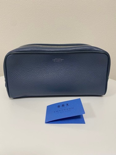 Smythson leather double zip - leather,