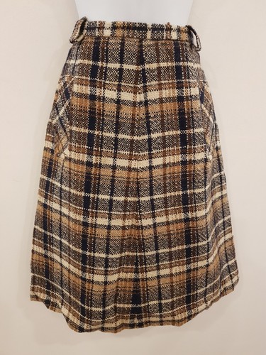 Vintage skirt size brown - vintage,