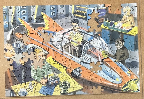 Tower press supercar jigsaw - press,