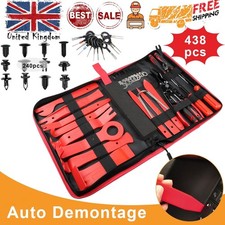 238p/438 Cs Car Trim Removal Pry Tool Set Molding Panel Door Dash Interior Clip