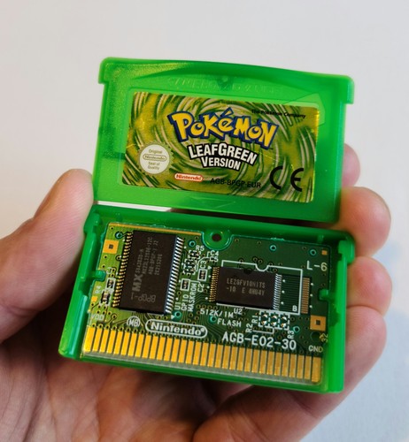 Pokémon leaf green - leaf, version