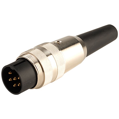 Lumberg pin male din plug - 6,