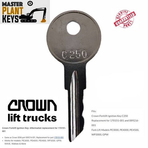 Crown forklift ignition master - crown,