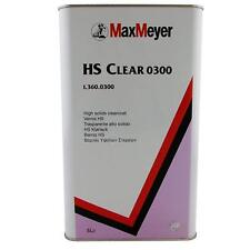 Max Meyer 0320 2K HS Clearcoat 5 litre Lacquer High Quality Shine Body Shop