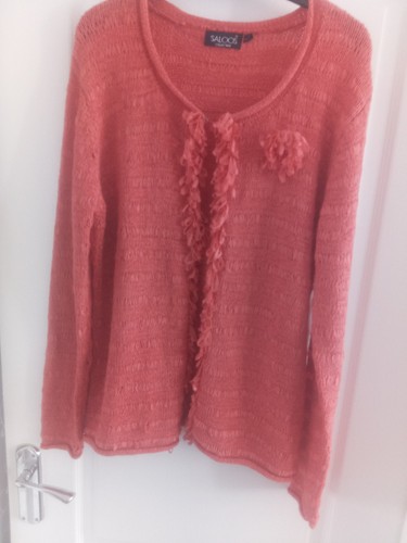 Saloos orange open knit - saloos,