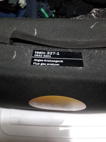 Testo flue gas analyser - testo, 327/1