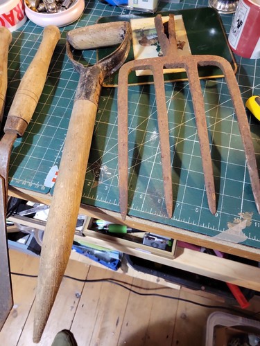 Vintage garden tools - vintage,
