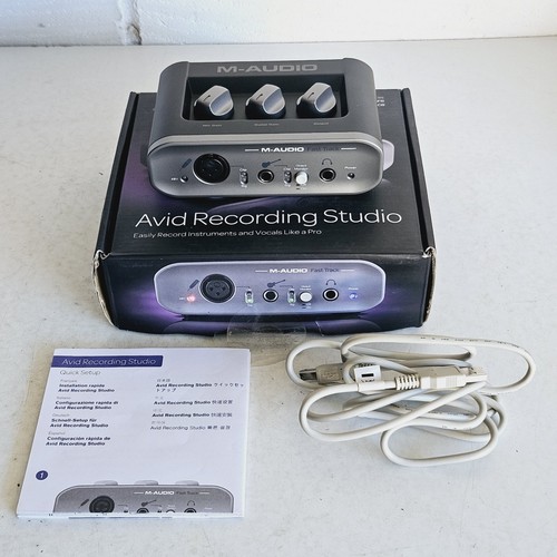 Audio fast track usb - m-audio,