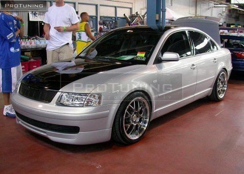 Front bumper spoiler - front,