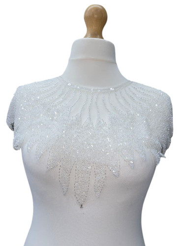 Sequin beaded applique patch - sequin,