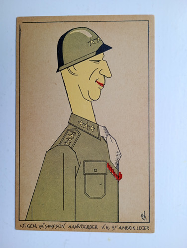 Military ww2 postcard - military,