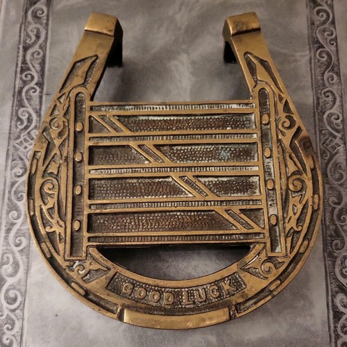 Vintage rare solid brass - solid,