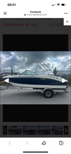 Chaparral h2o bow rider - h2o, ft